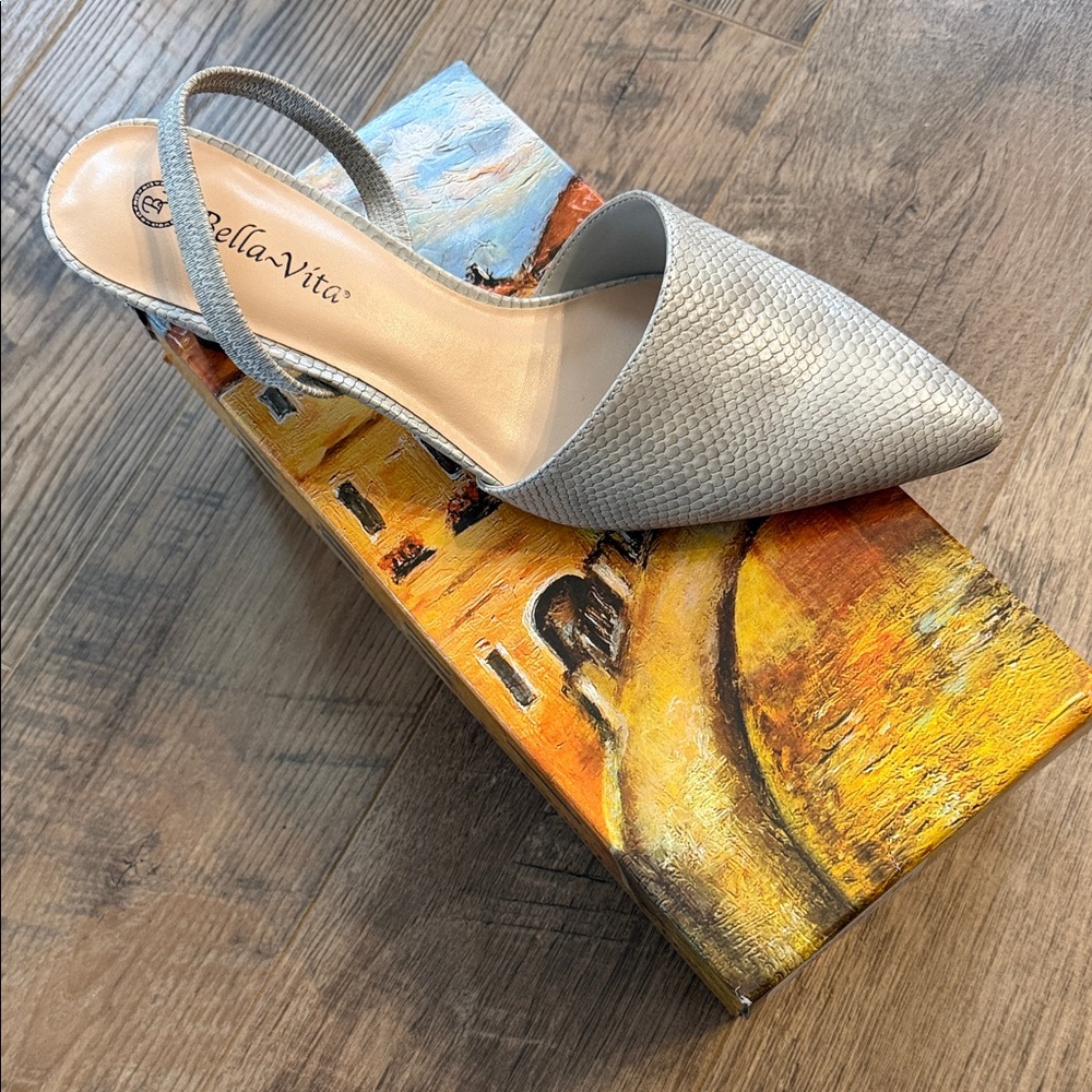 🆕 Bella Vita Sarah II Women's Snake Textured Heels